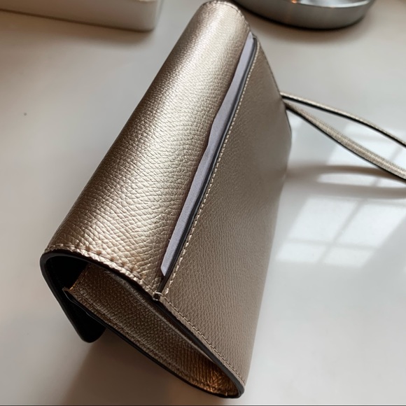 Coach gold metallic wallet clutch NWT - Picture 7 of 7